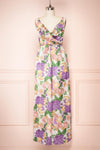 Prospepine Wide-Leg Floral Jumpsuit w/ V-Neck | Boutique 1861 front view