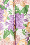 Prospepine Wide-Leg Floral Jumpsuit w/ V-Neck | Boutique 1861 fabric