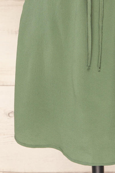 Proszowice Floral Navy Short Dress w/ Pockets | Boutique 1861 bottom