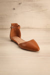 Puno Cognac | Brown Pointed Toe Flats