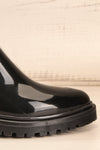 Pupukea Black Rain Boots | La Petite Garçonne side front close-up
