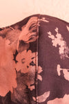 Floral Face Mask Purple | Boutique 1861 fabric