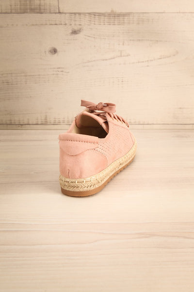 Quentin Tendresse Pink Laced Jute Sneaker Shoes | La Petite Garçonne 9