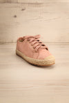 Quentin Tendresse Pink Laced Jute Sneaker Shoes | La Petite Garçonne 4