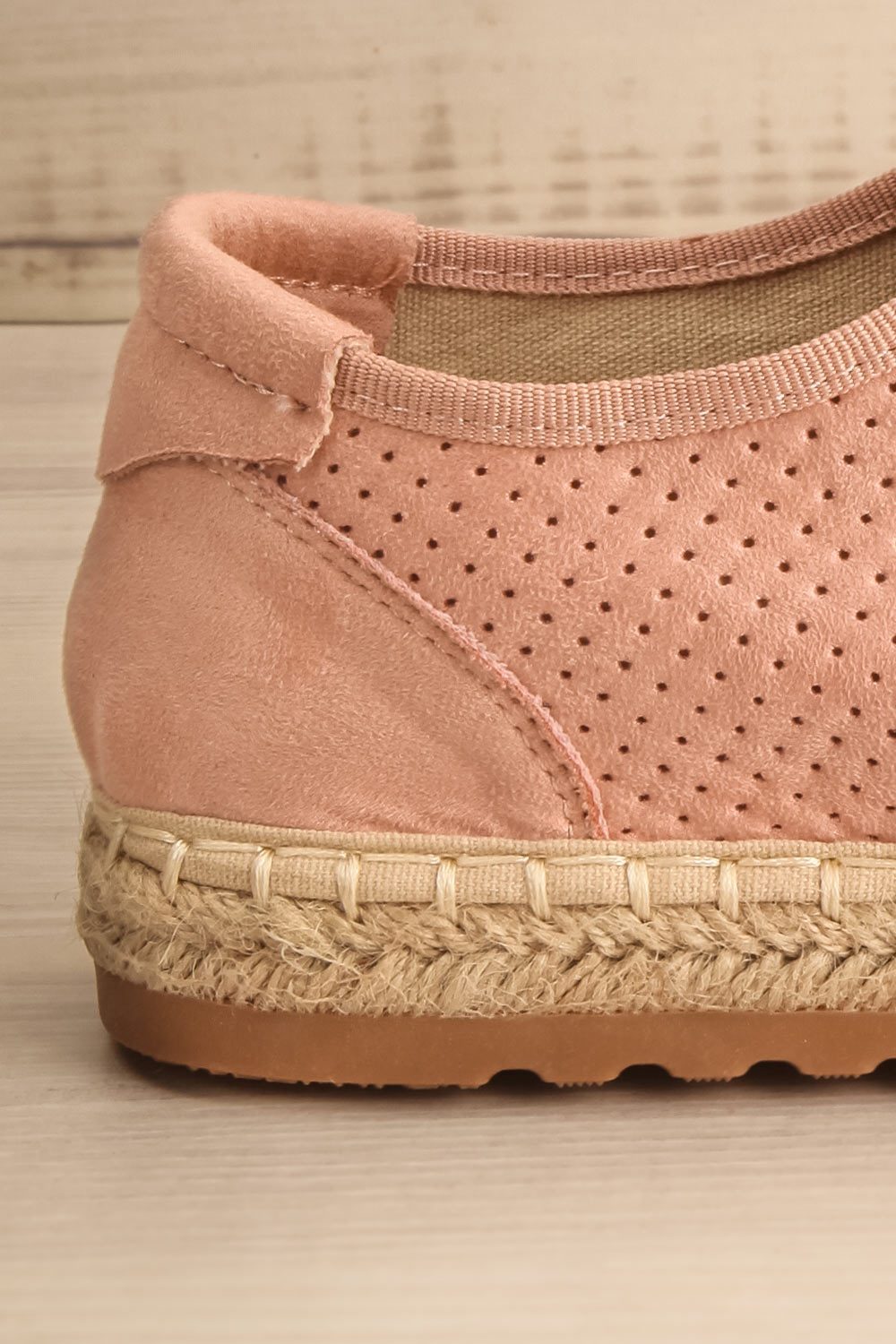 Quentin Tendresse Pink Laced Jute Sneaker Shoes | La Petite Garçonne 7
