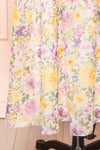 Quinnie Shimmery Floral Midi Dress | Boutique 1861 bottom