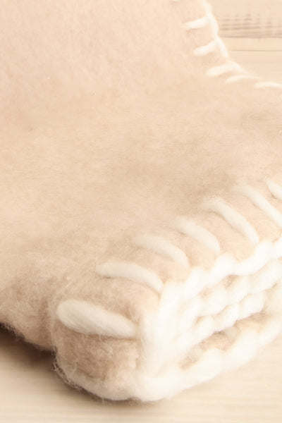 Veridis Mohair Blanket | Maison garçonne close-up