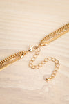 Quotiens | Gold Layered Chain Necklace closure