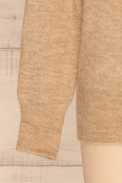 Radomysl Beige Turtleneck Knit Sweater | La petite garçonne bottom