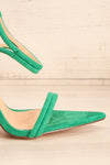 Raffet Vert | Green High Heel Sandals