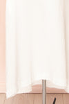 Raisa Ivory Shift Midi Dress | Boutique 1861 bottom