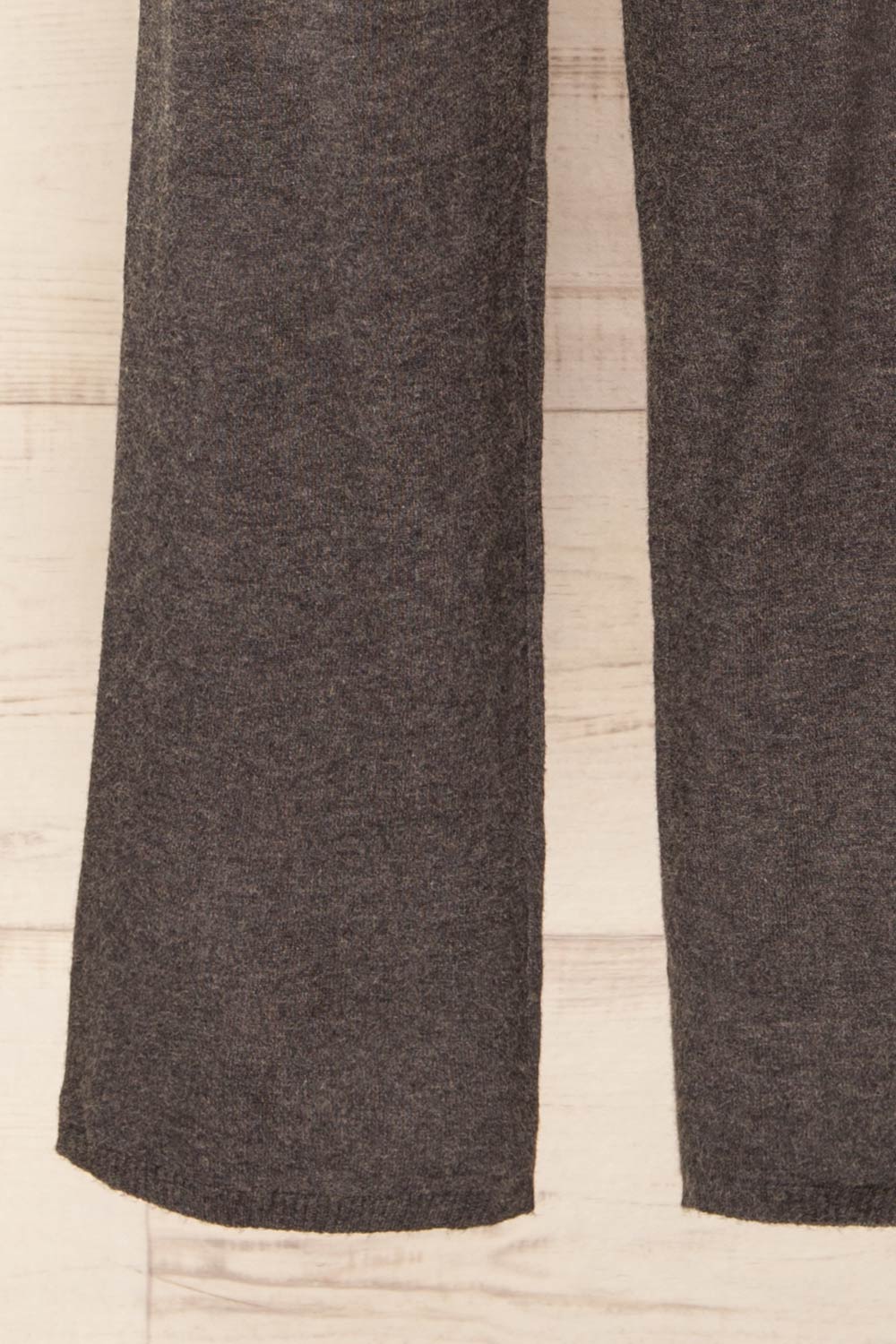 Raphart Grey High Waisted Wide Leg Lounge Pants | La petite garçonne bottom 