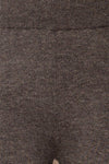 Raphart Grey High Waisted Wide Leg Lounge Pants | La petite garçonne fabric