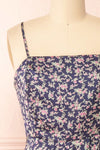 Rebecca Short Floral Dress | Boutique 1861 front close-up