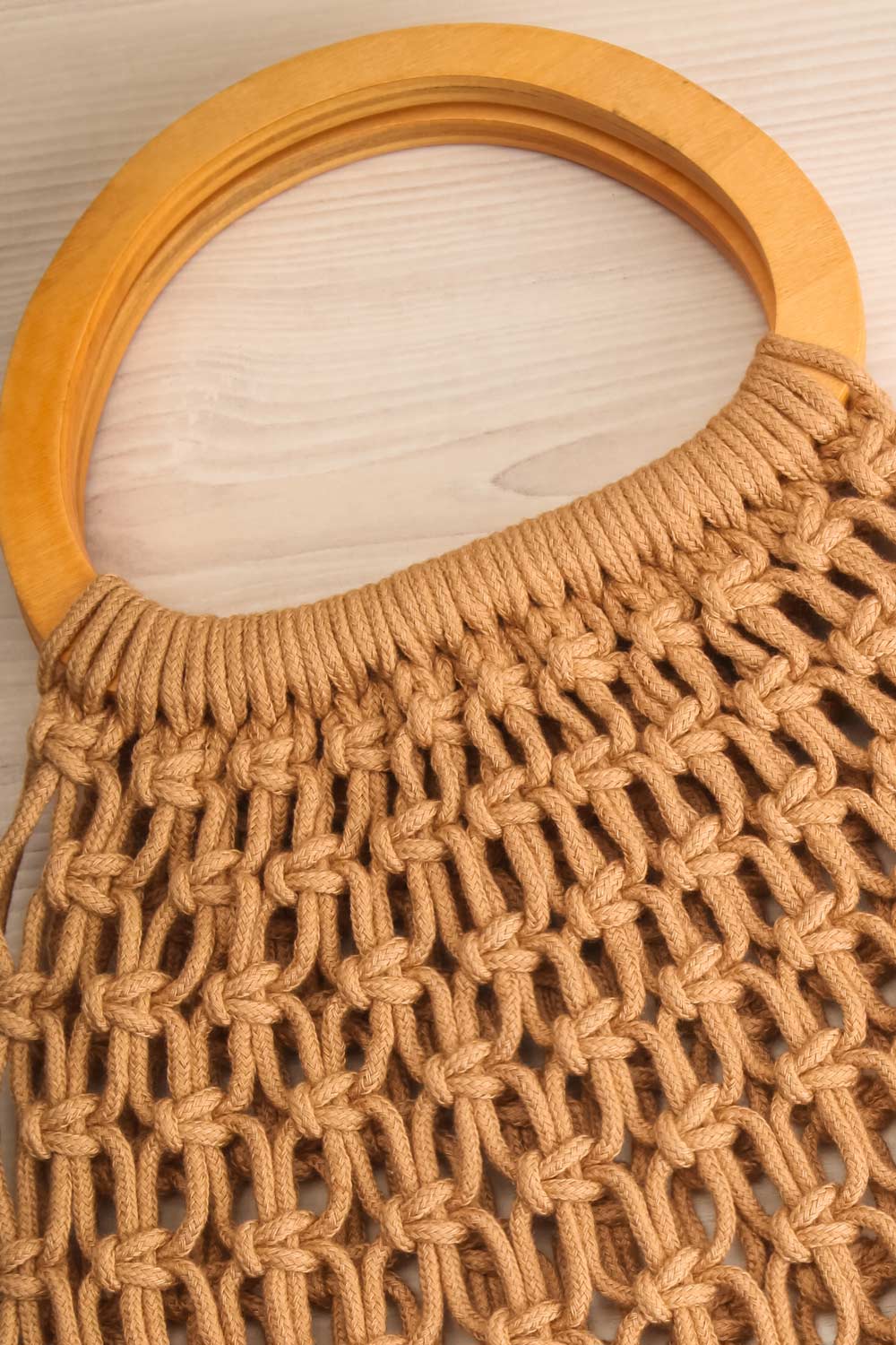 Reel Taupe Braided Rope Handbag | La Petite Garçonne Chpt. 2 3