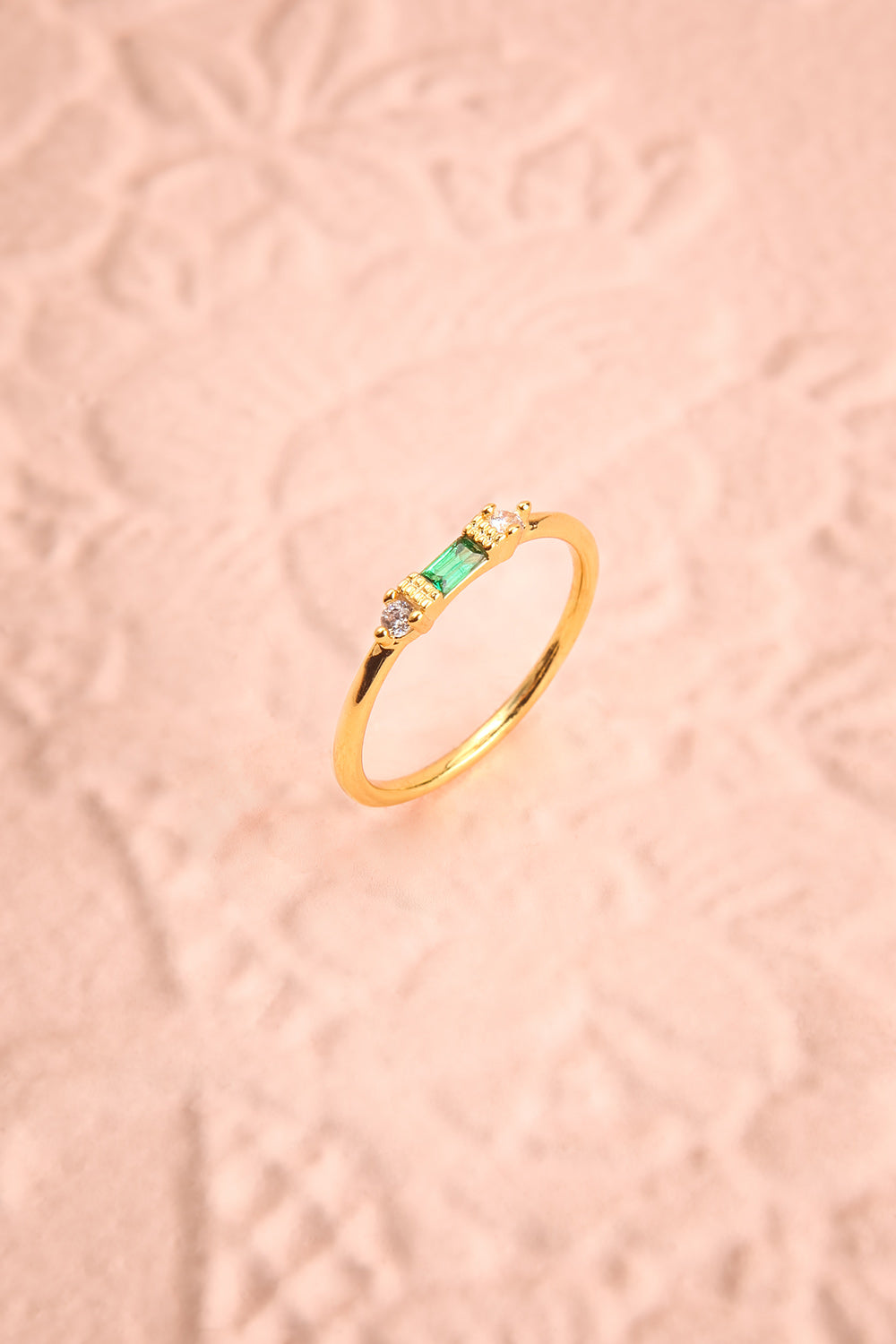 Referre Green & Golden Minimalist Ring | Boutique 1861 1