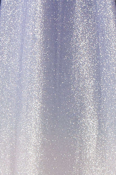 Renesmee Blue Sparkly Gradient Maxi Dress | Boutique 1861 fabric