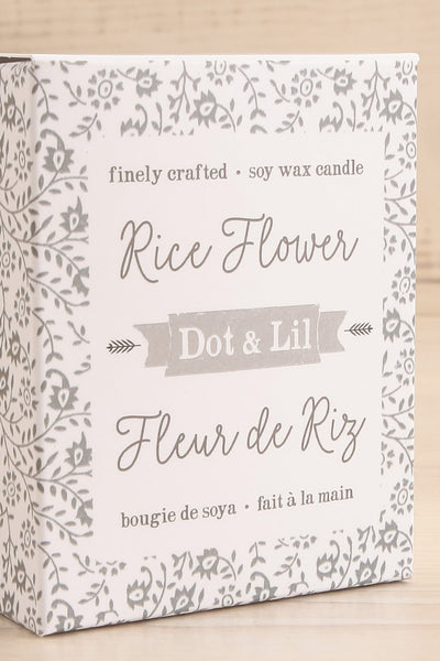 Rice Flower Candle | La petite garçonne box close-up