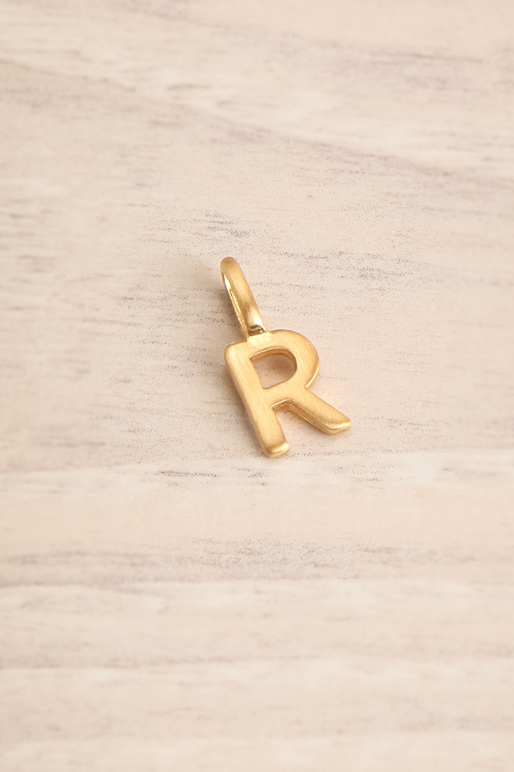Romeo Gold Letter R Charm | La Petite Garçonne 2