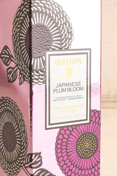 Room & Body Mist Japanese Plum Bloom | La petite garçonne box close-up