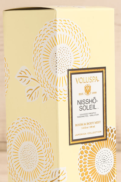 Room & Body Mist Nissho Soleil | Voluspa | La petite garçonne box close-up