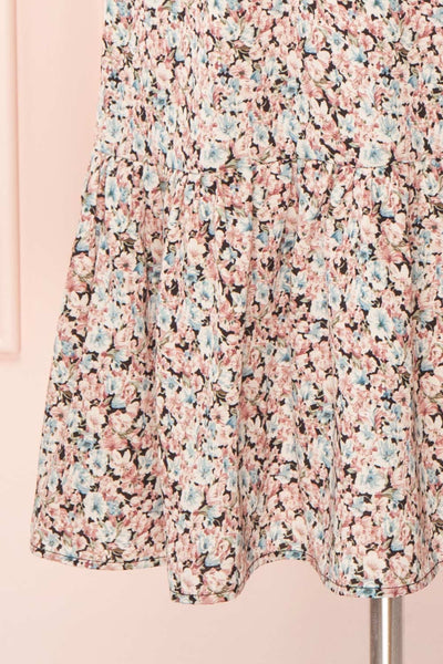Rosalind Floral Long Sleeve Midi Dress | Boutique 1861skirt