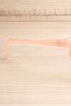 Roscrea Light Pink Wayfarer Sunglasses branch close-up | La Petite Garçonne