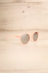 Roscrea Light Pink Wayfarer Sunglasses side view | La Petite Garçonne