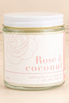 Rose Coconut Candle by T. Lees Soap Co | La petite garçonne close-up