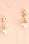 Rosemary Pearl Earrings & Necklace Set | Boutique 1861 close-up