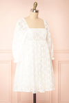 Rosenie White Lace Babydoll Dress | Boutique 1861 side view