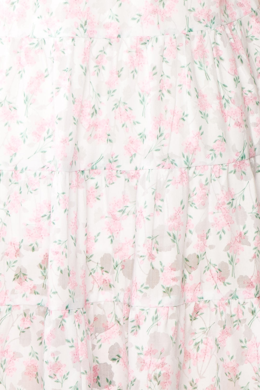 Roxane Short Floral A-Line Dress | Boutique 1861 texture