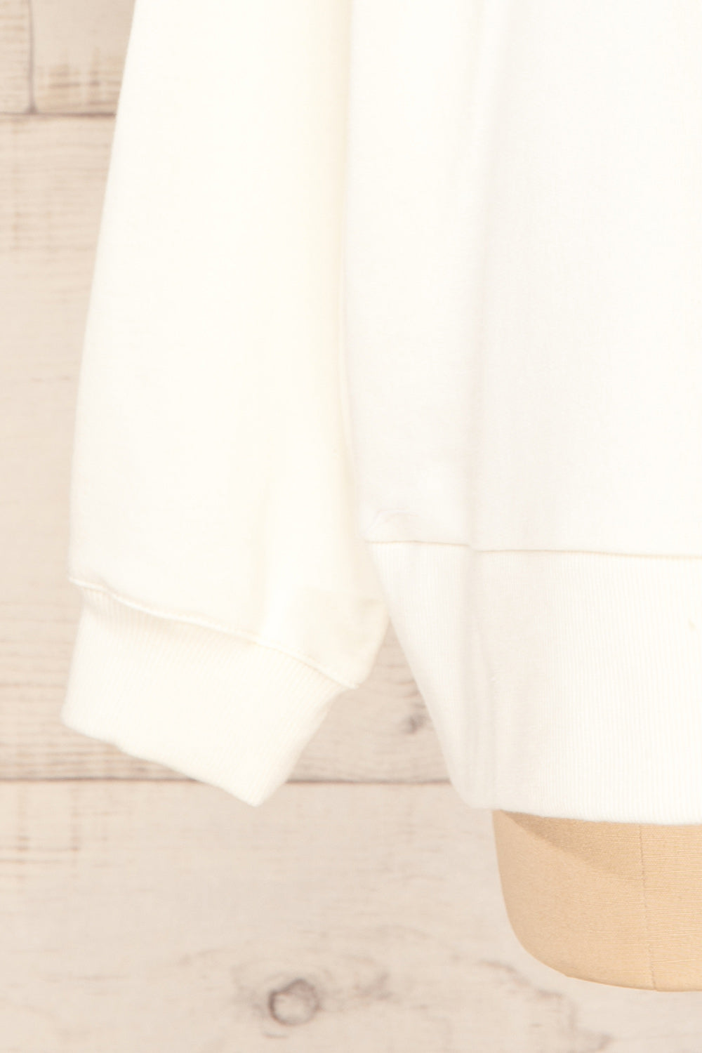 Ruby Crewneck Cream Oversized Sweater | La petite garçonne bottom 