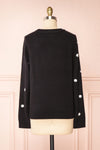 Rudolph Black Knit Christmas Sweater | Boutique 1861 back view