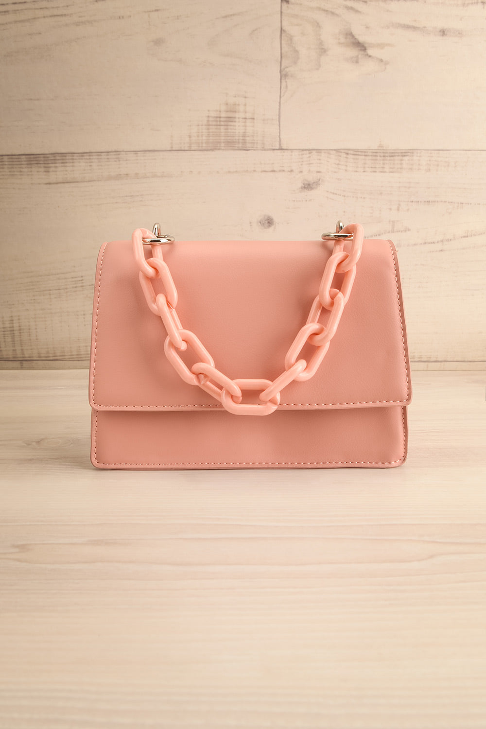 Rutaro Pink Handbag w/ Removable Strap | La petite garçonne