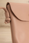 Sabadell Blush Small Crossbody Bag | La petite garçonne side close-up