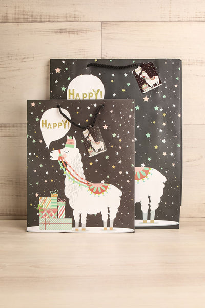 Sac Happy Lama Llama Paper Gift Bag | La petite garçonne