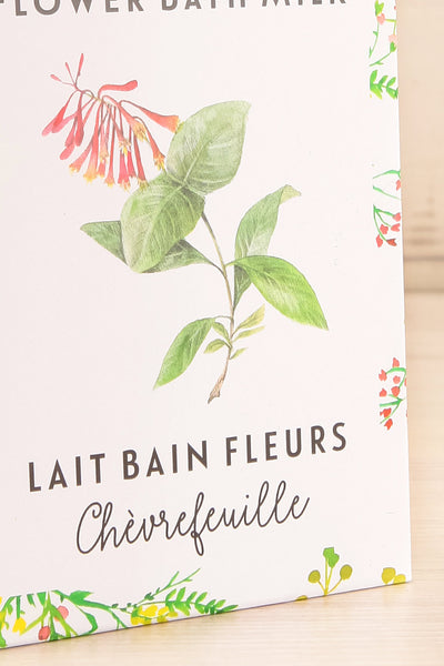 Sachet Lait de Bain Chevrefeuille Milk Bath | La petite garçonne side close-up