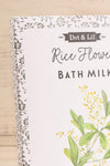 Rice Flower Milk Bath Sachet | Milk Bath