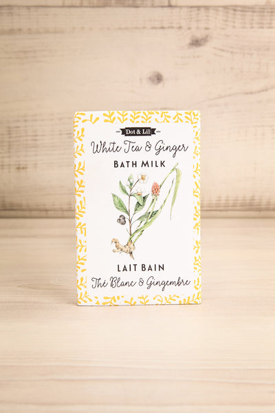 Sachet Lait de Bain The Blanc et Gingembre Milk Bath | La petite garçonne