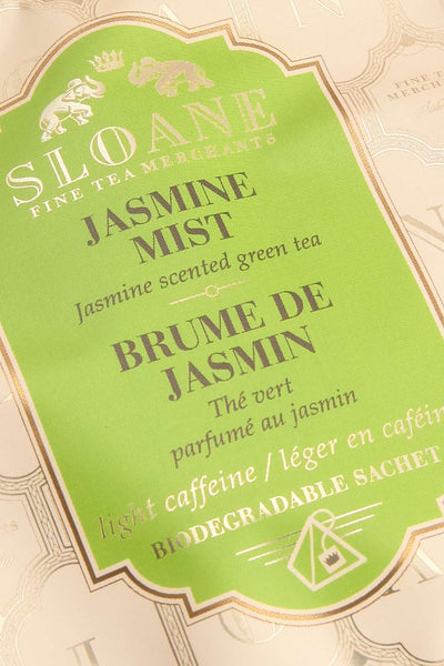Sachets Jasmine Mist Green Tea Bags | La petite garçonne close-up