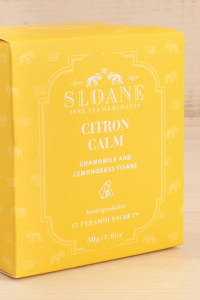 Sachets Citron Calm Tea Bags | La petite garçonne box close-up