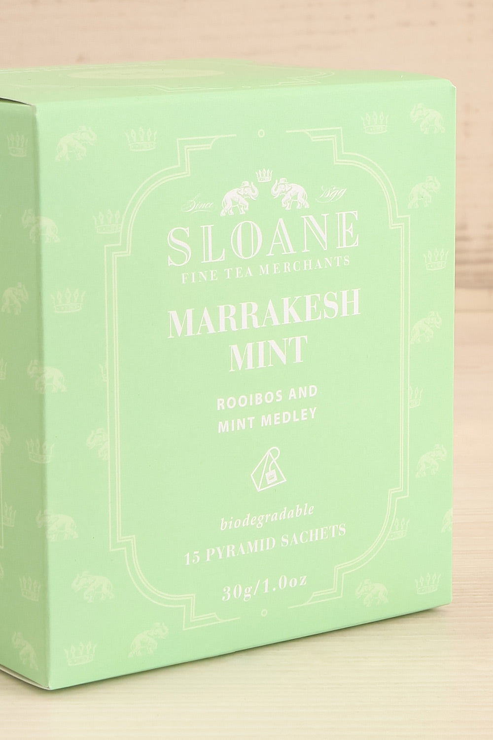 Sachets Marrakesh Mint Tea Bags | La petite garçonne box close-up