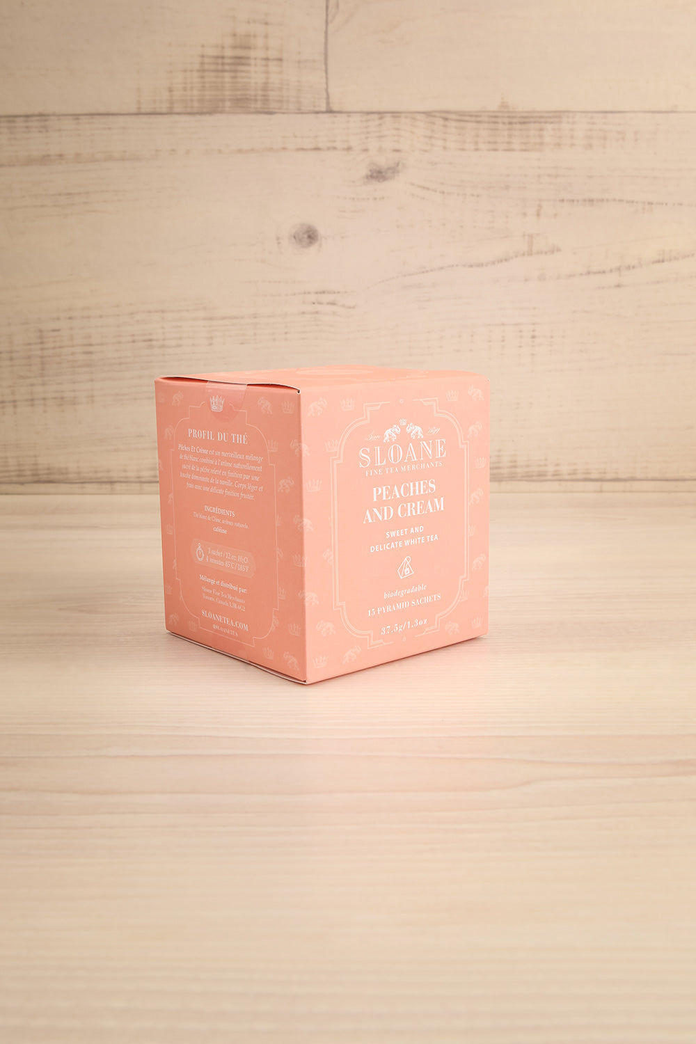 Sachets Peaches & Cream Tea Bags | La petite garçonne box