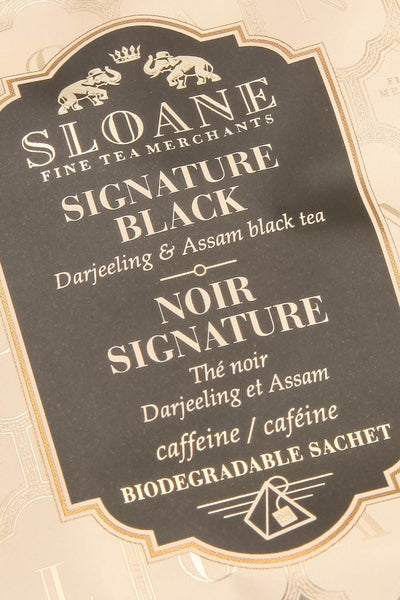 Sachets Signature Black Tea Bags | La petite garçonne close-up