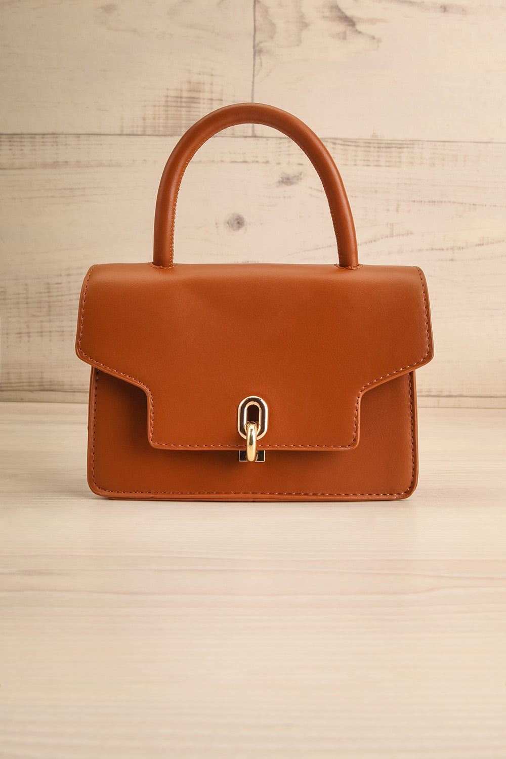 Sagittarius Brown Small Handbag | La petite garçonne