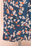 Sallye Cowl Neck Floral Midi Dress | Boutique 1861 bottom