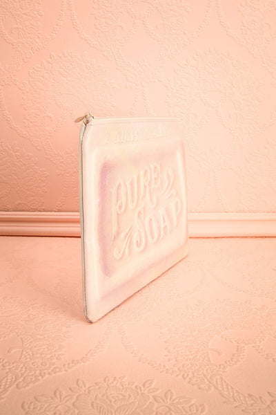 Sambass - Pink soap-shaped clutch