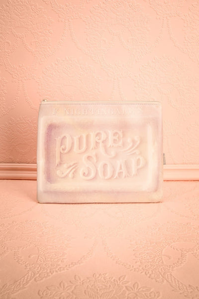 Sambass - Pink soap-shaped clutch