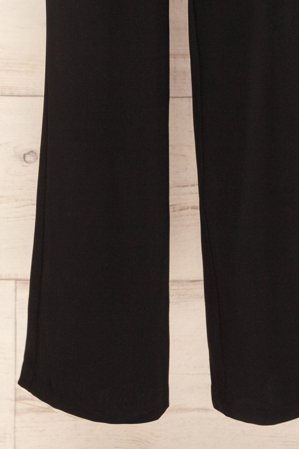 Sarin Black Flare Leg Pants w/ Elastic Waistband | La petite garçonne bottom